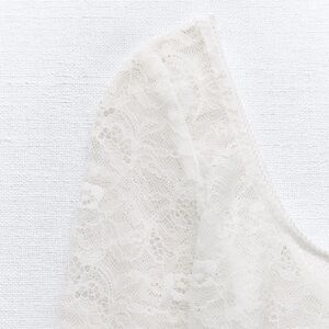 ZARA LITTLE BOW LACE BODYSUIT